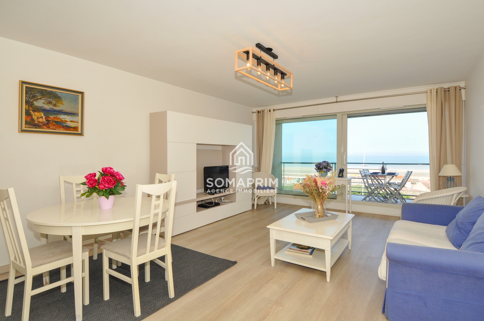 a vendre appartement face mer touquet