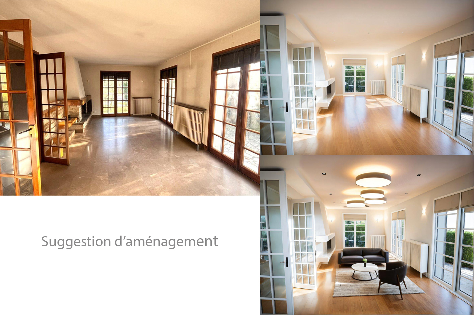 Montage amenagement salon