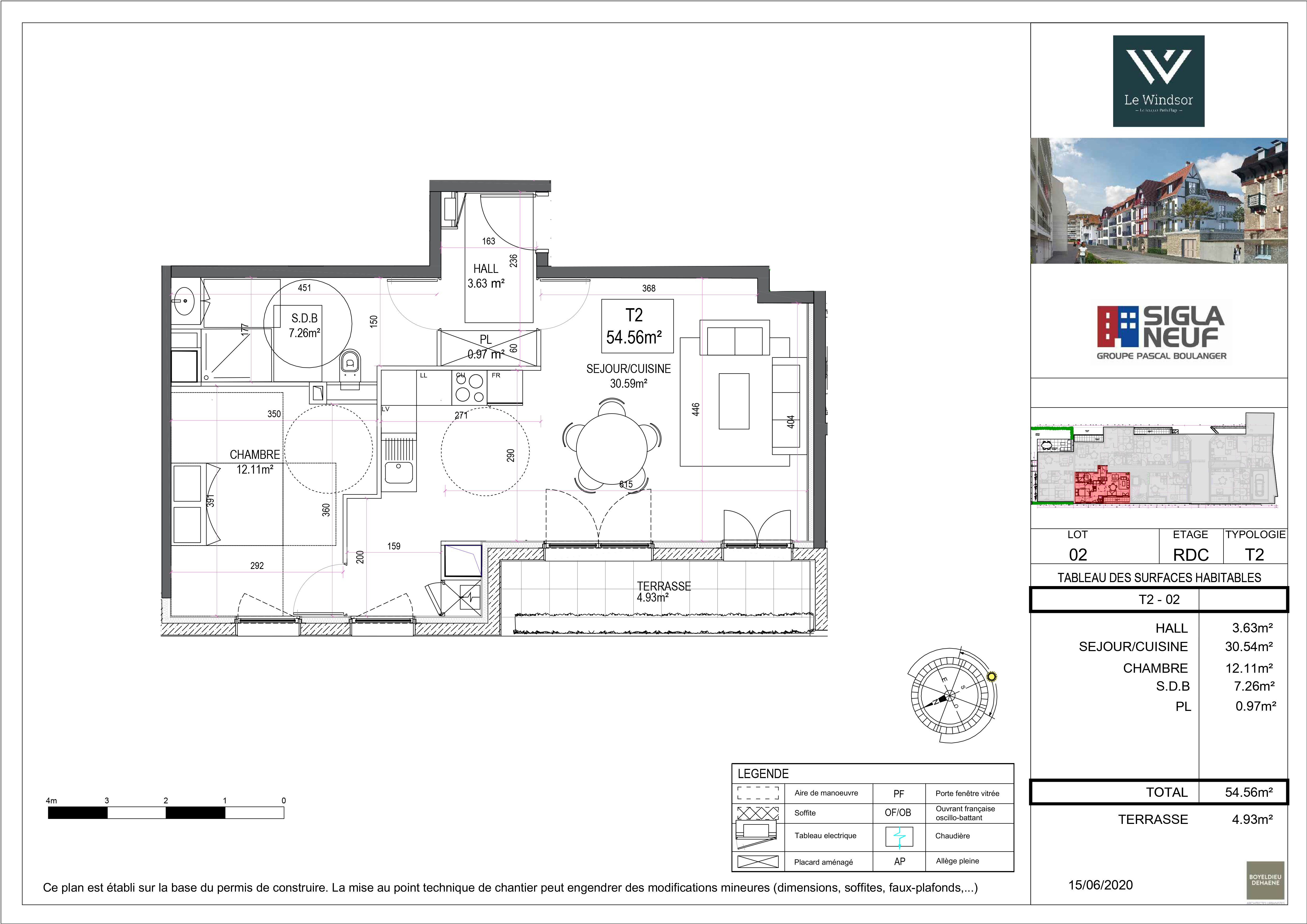 Plan de vente sigla neuf le windsor le touquet 152047