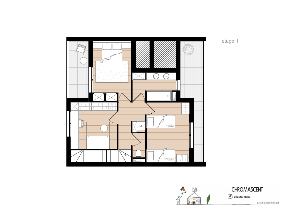 PLAN ETAGE CHROMASCENT