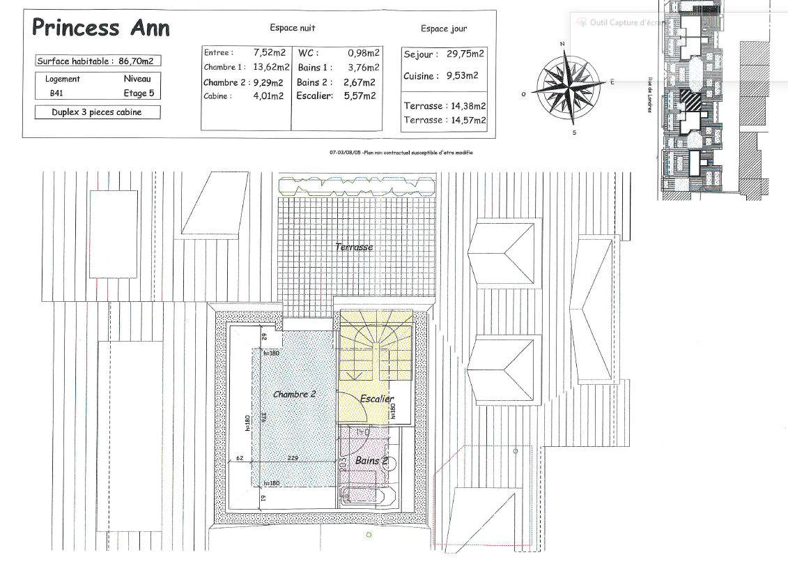 PLAN ETAGE PA