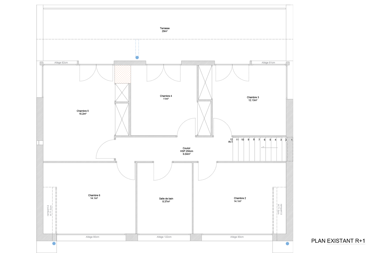 Plan rdc etage